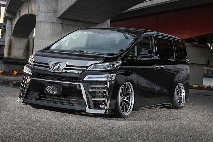 k*c様 車高調 30アルファード、ヴェルファイア美品 ☆使用期間1ヶ月☆ 30系後期ヴェルファイアを速攻でカスタムしました！エアサスの