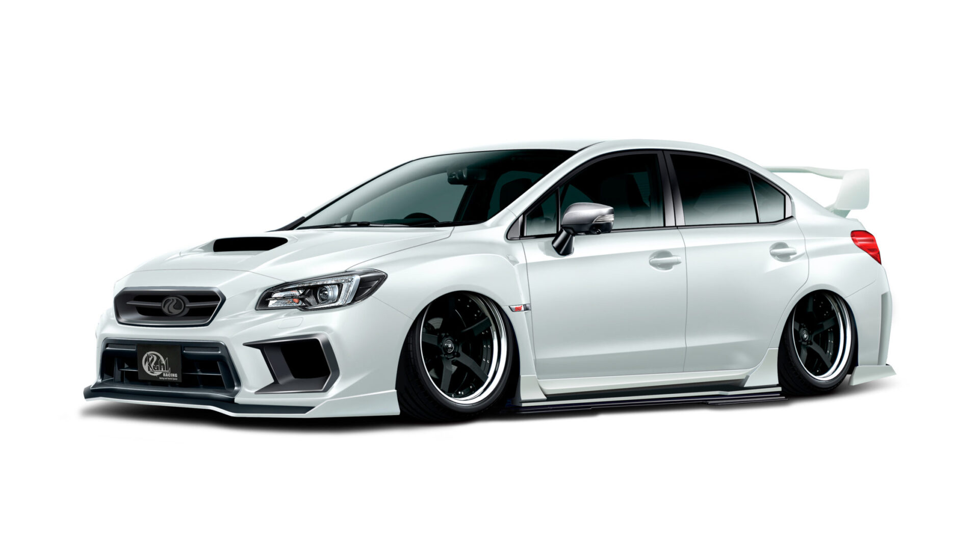 KUHLRACINGブランド初のスバル車エアロ開発中！「WRX-STI」VABエアロ