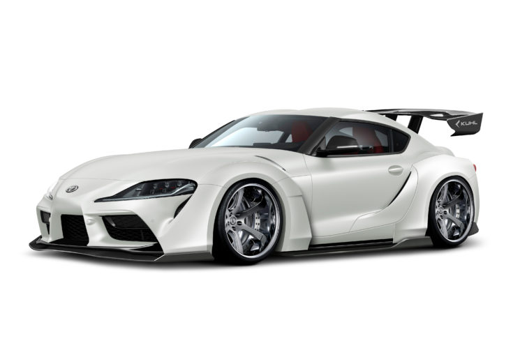 KUHLRACING新作エアロ！A90GRスープラワイドボディキット造形進行中