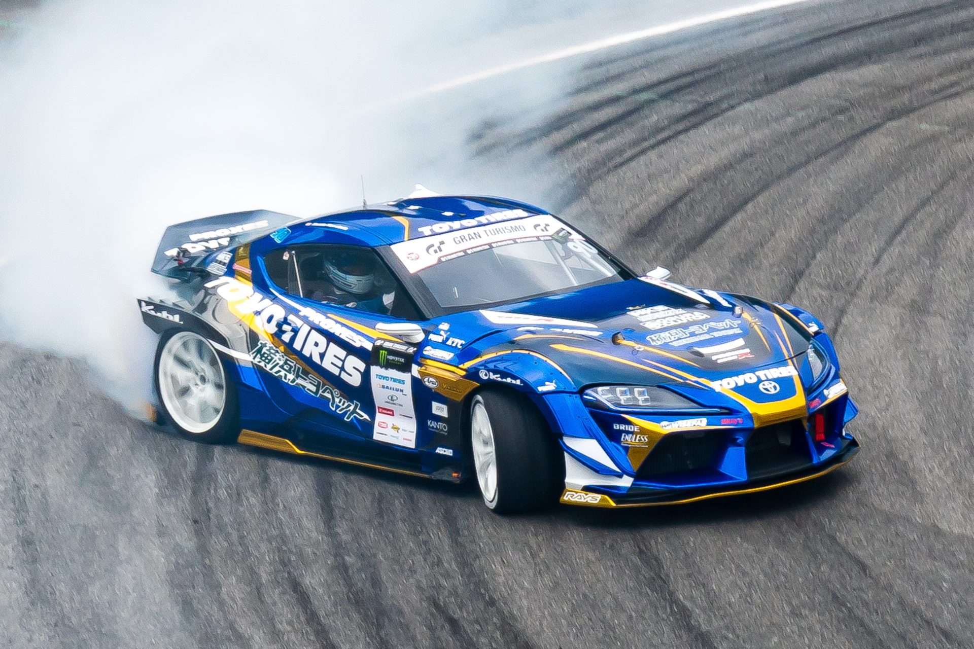 TEAM TOYO TIRES DRIFT GRスープラ 川畑真人選手 D1GP開幕戦優勝