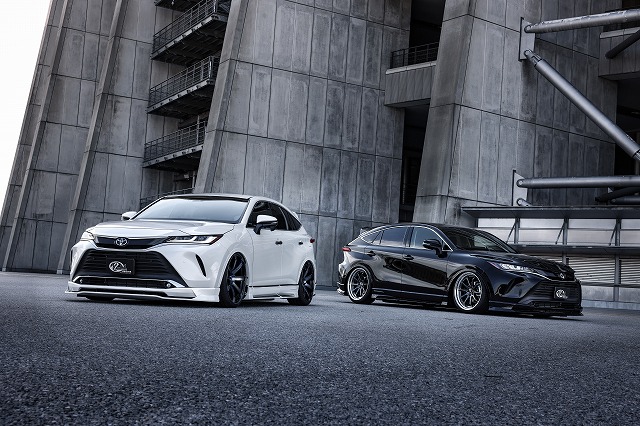 新型80ハリアーHARRIER用エアロパーツKUHLPREMIUM80H-SS TYPEⅡパール