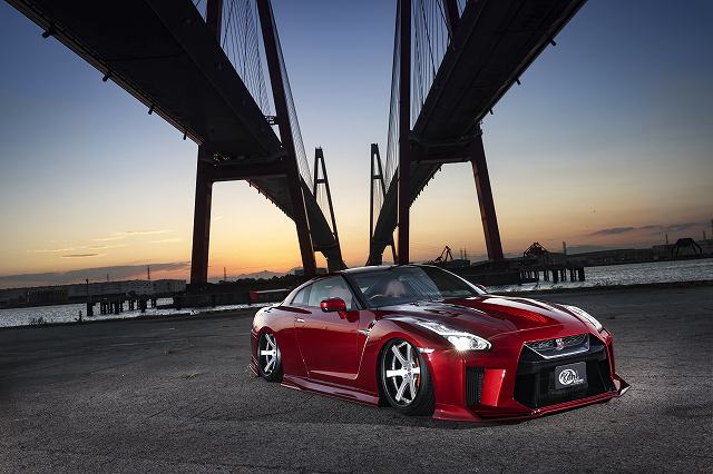 GTR シルバー/レッド エアロパーツ付き エアロパーツ 3点セット : クニーズ・ヤフー店 - 通販 - Yahoo