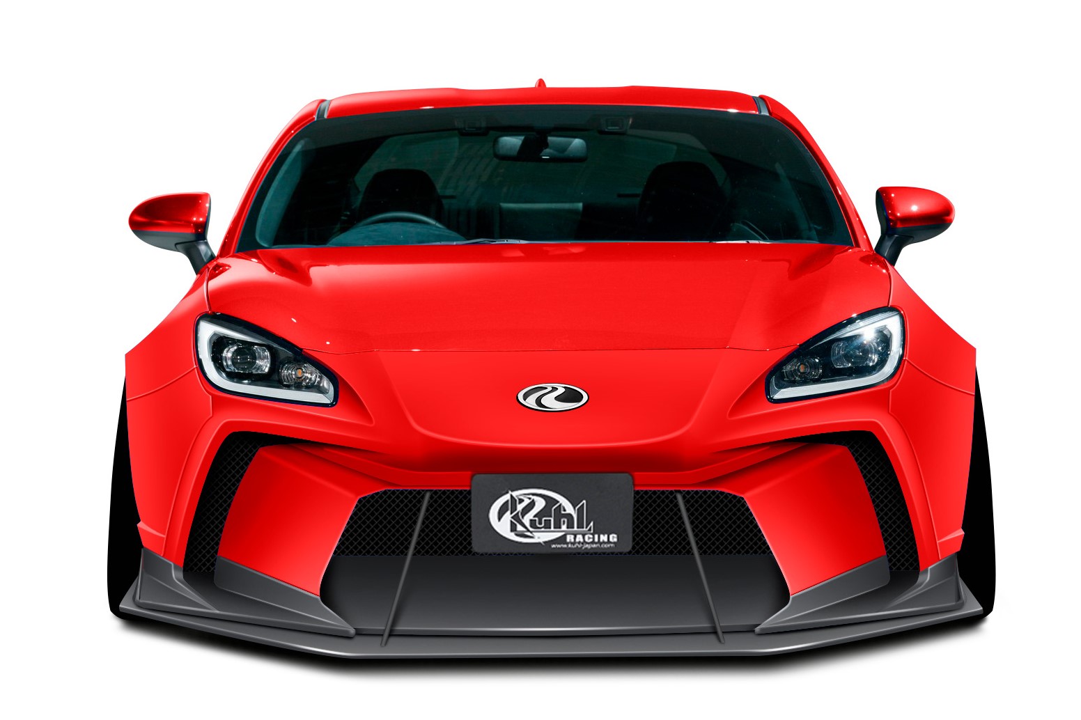 新型GR86＆BRZフルバンパーエアロVer2「KUHLRACING 04R-GT」イメージCG