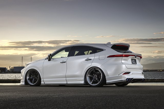 80ハリアー用NEWエアロパーツ完成しました(前編)！ハーフタイプエアロ