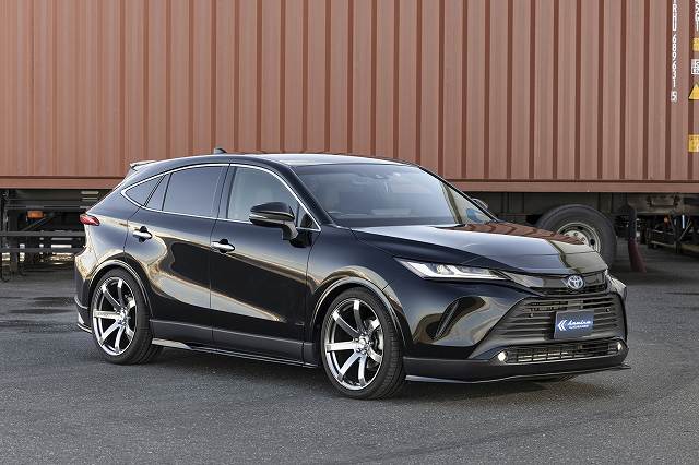 80ハリアー「KRUISE」エアロパーツにNEWアイテム追加！3分割タイプ