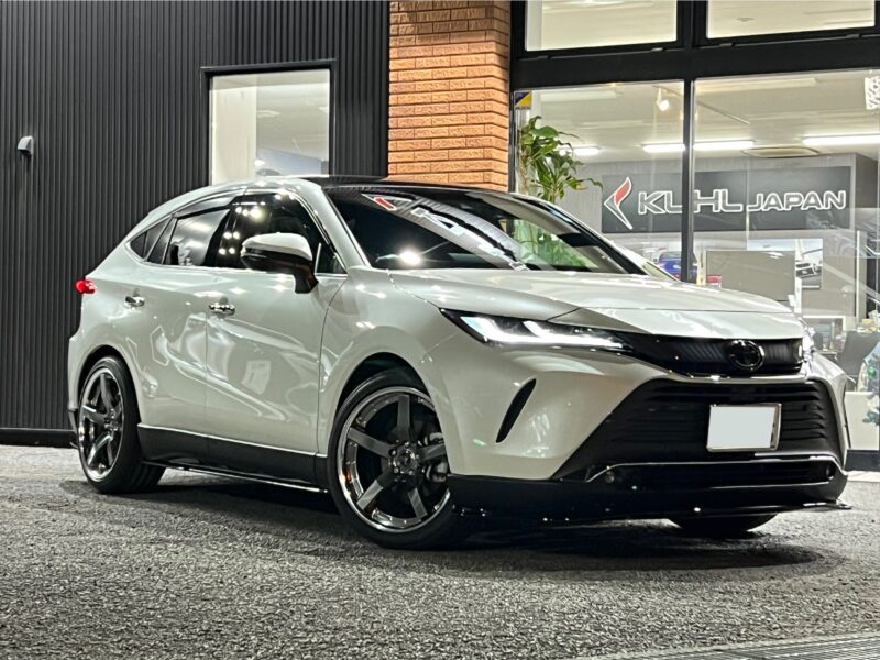 祝!!KRUISE by KUHLRACING 80ハリアーコンプリートカーご納車