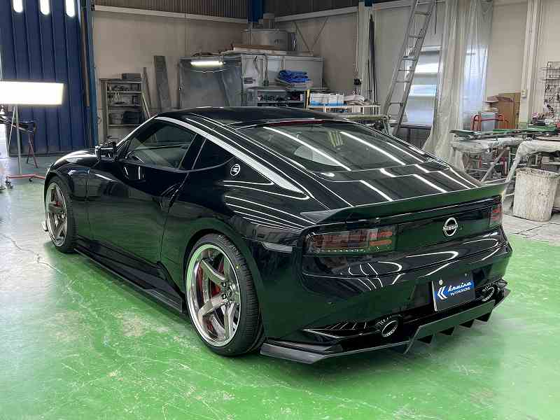 cortエアロカスタム フェレディZ RZ34用エアロパーツ・ワイドボディ＆バンパーエアロ開発