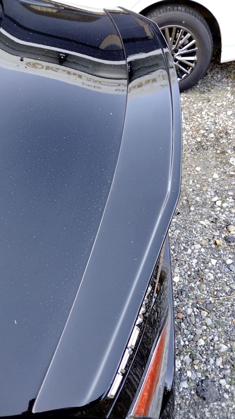 220クラウン トランクスポイラー黒