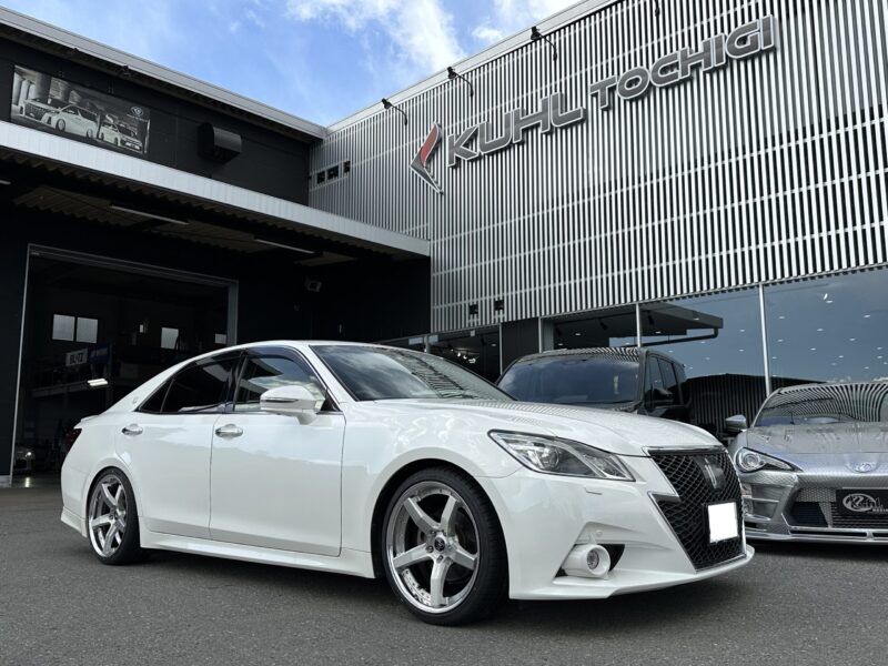 21クラウン 祝☆ご納車 トヨタ 210クラウン VERZホイール KUHL栃木 ｜ KUHL(クール)