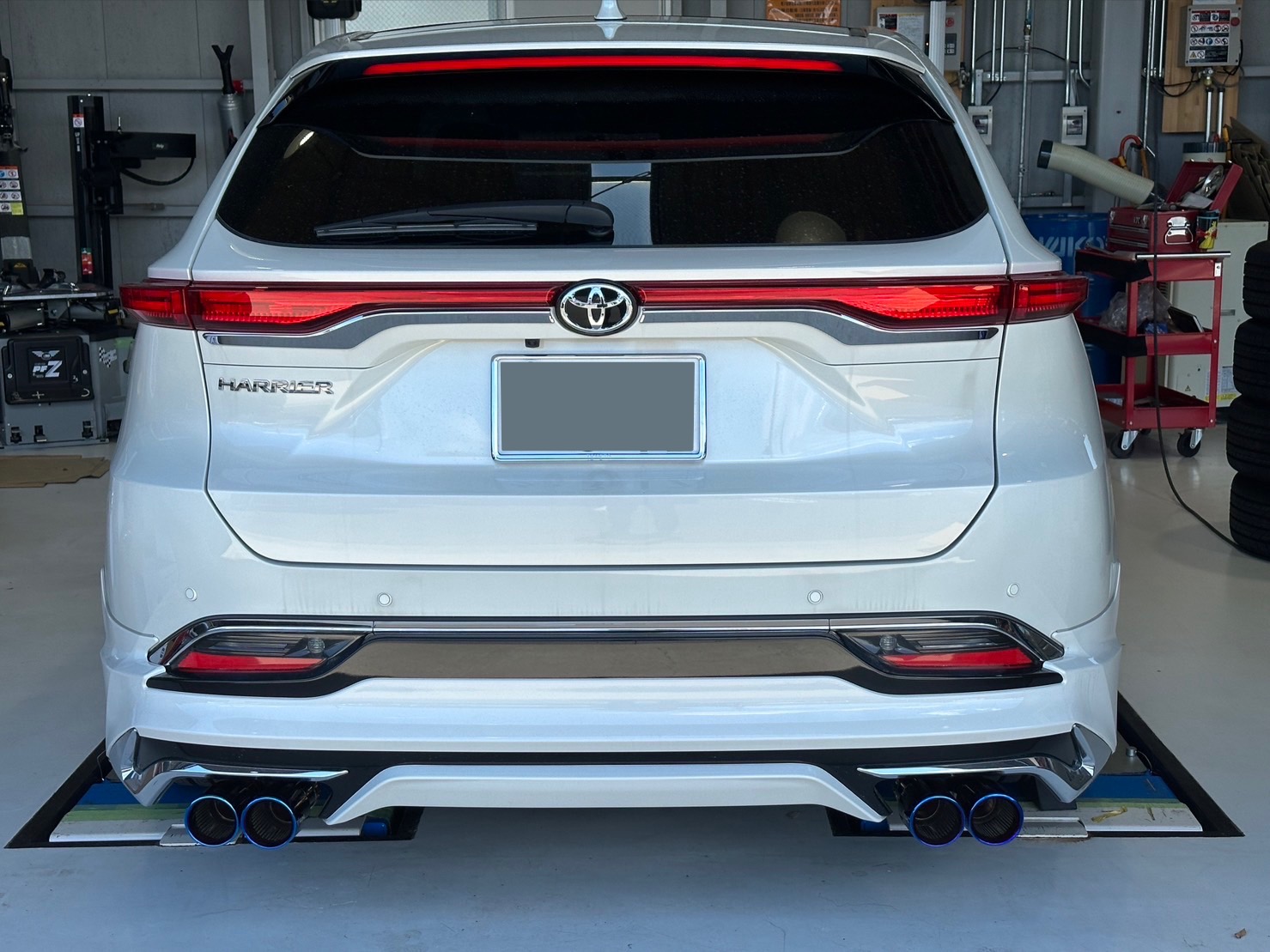 80ハリアー モデリスタエアロ×KUHLマフラー ｜ KUHL(クール)