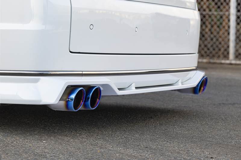 新製品】新型ステップワゴン用 4本出しマフラー＆エアロ完成【ガソリン