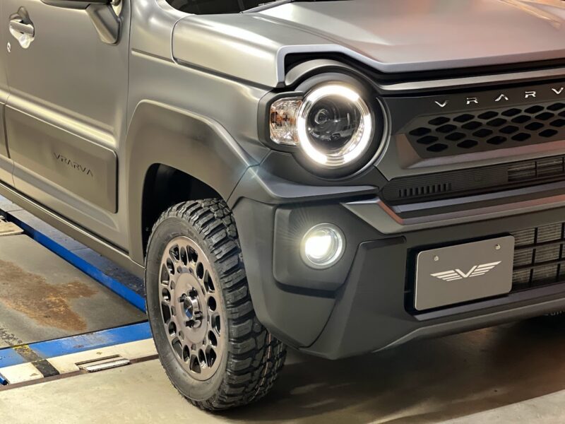 IOフロントフェンダーからサイドフェンダー