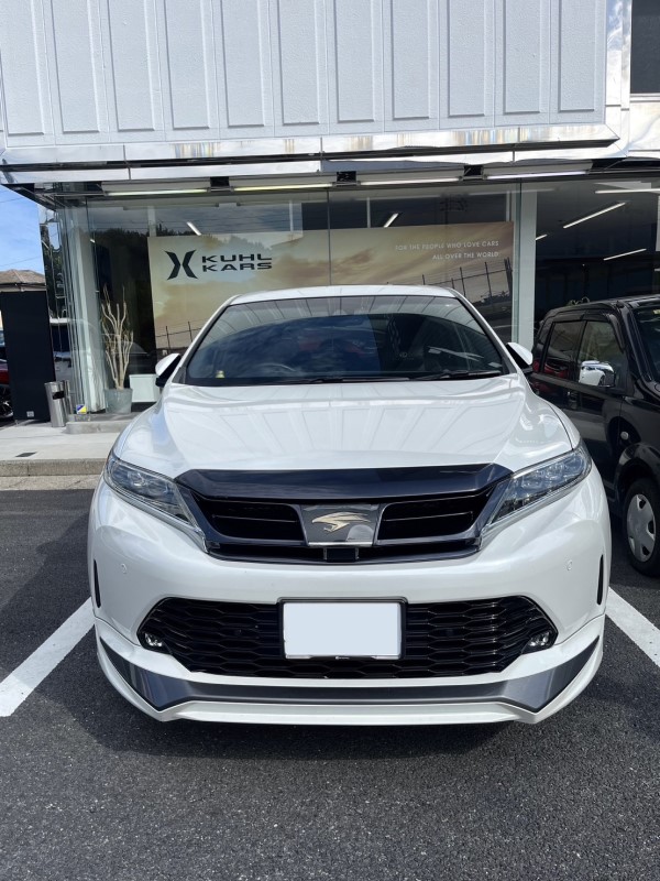 ハリアーフロントグリル交換後