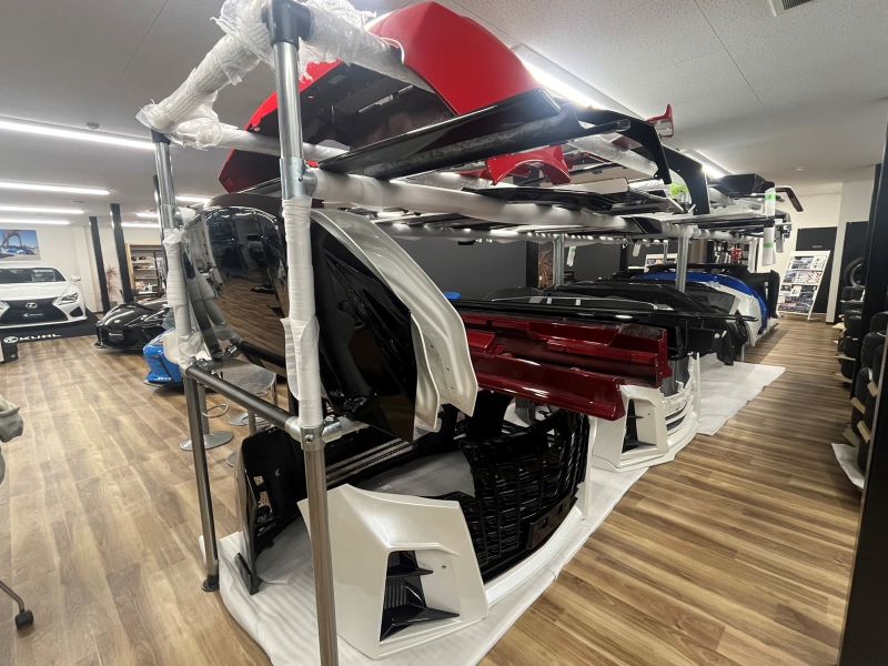 中古のエアロパーツ