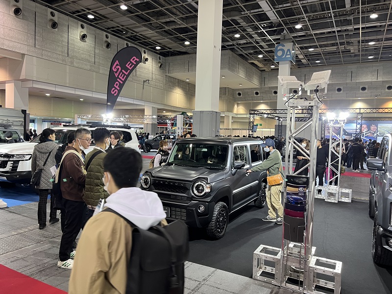 クールレーシング 大阪モビリティショー インテックス大阪 2023 スズキ ハスラー 改造 外装 エアロ