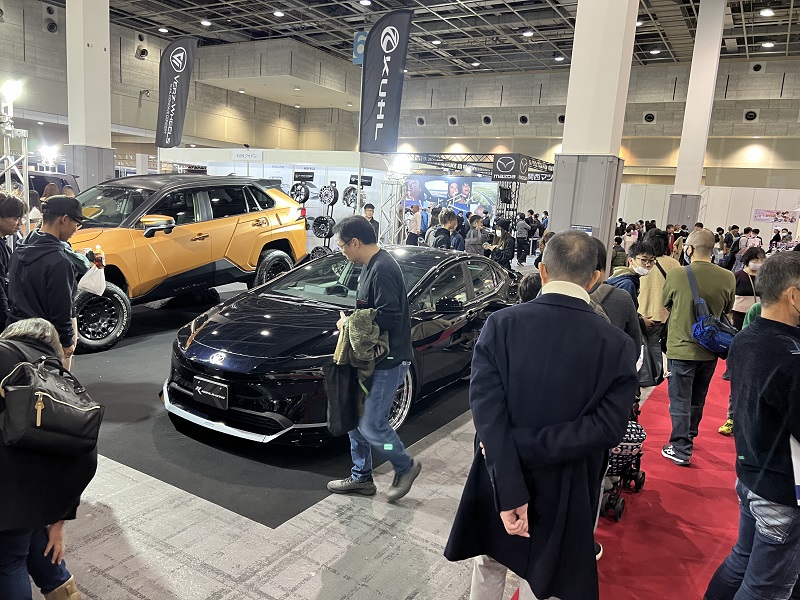 クールジャパン 大阪モビリティショー インテックス大阪 2023 60プリウス エアロパーツ カスタム 最新 人気