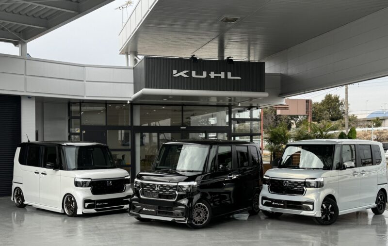 新たなエアロ！】JF5型N-BOXカスタムに新作エアロを装着！ ｜ KUHL(クール)