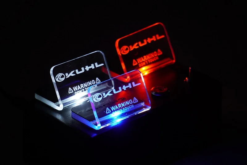 KUHL RACING クールレーシング　LEDスキャナー オリジナルグッズ906！】LEDスキャナーがブルー・ホワイト・レッドに