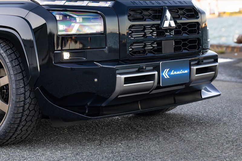 トライトン TRITON ローダウンデモカー完成！トライトン専用エアロ