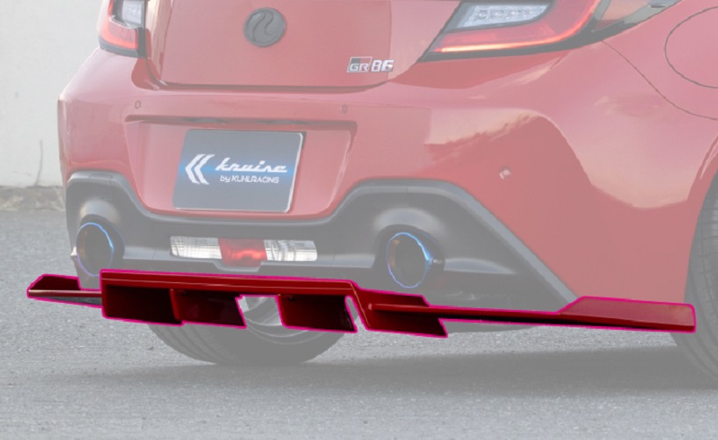 出荷】TOYOTA・GR86（ZN8）REAR FLOATING DIFFUSER ｜ KUHL(クール)
