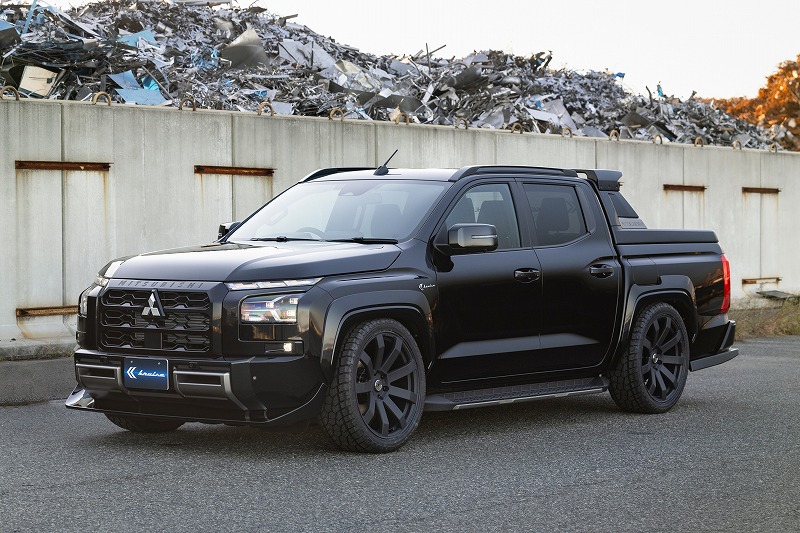 トライトン TRITON ローダウンデモカー完成！トライトン専用エアロ