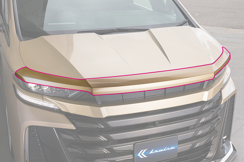 出荷】40ヴェルファイア ボンネットスポイラー ｜ KUHL(クール)