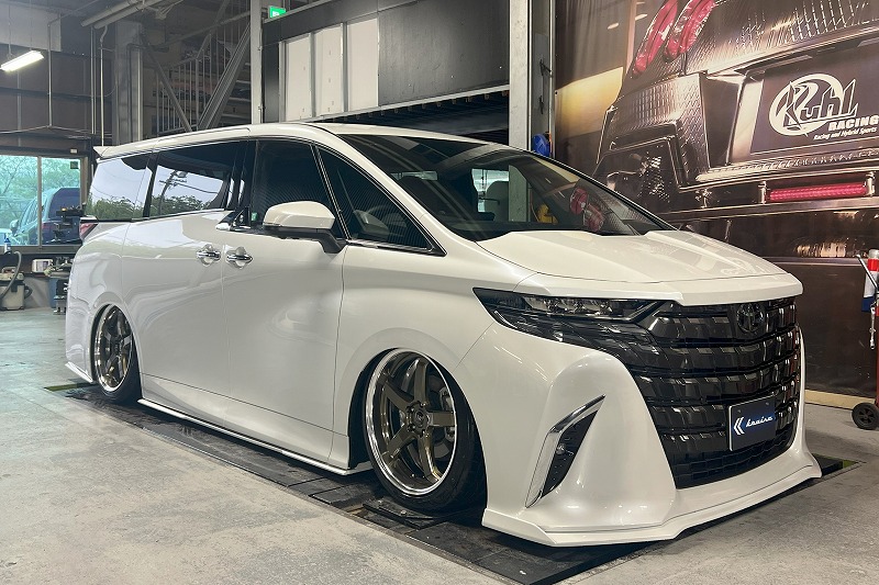 40アルファード・ヴェルファイア新作エアロパーツ完成！車検対応4本