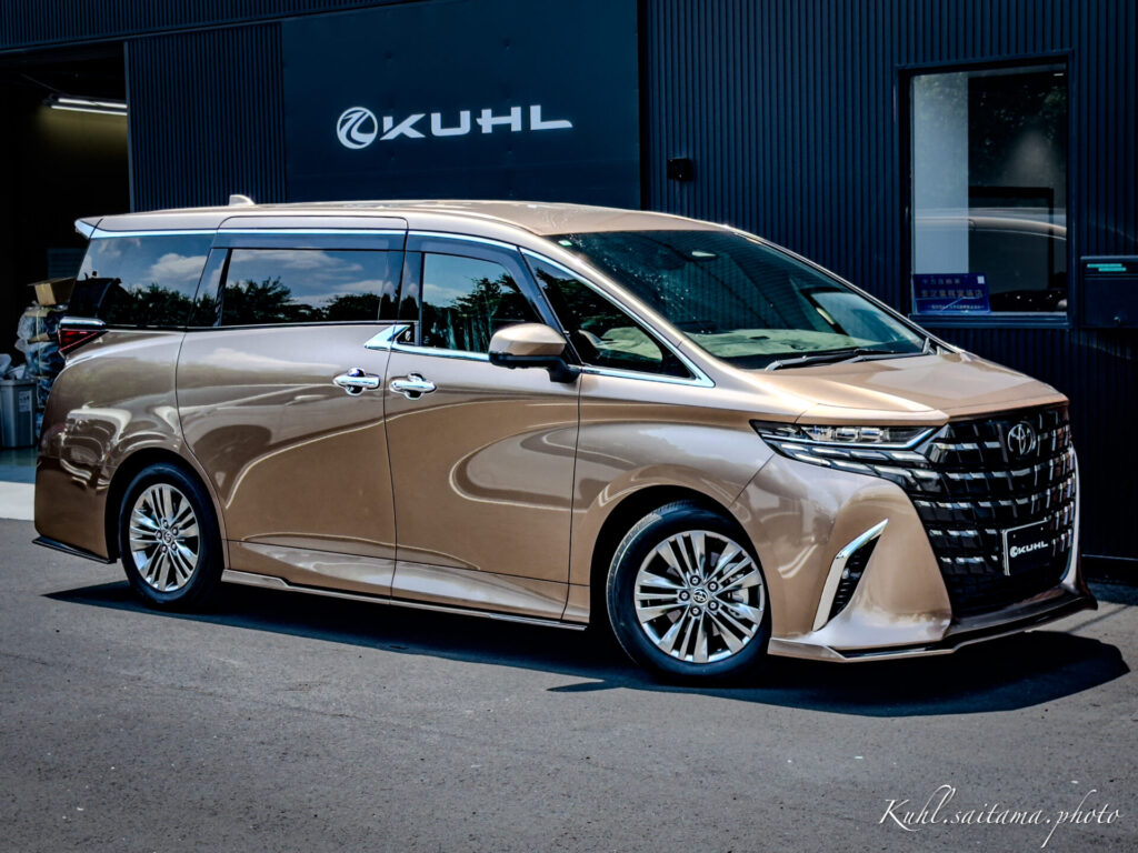 1/24新型アルファード・プレシャスレオブロンド（カスタム品） 1/24 トヨタ アルファード（カスタム品） 1/24新型アルファード