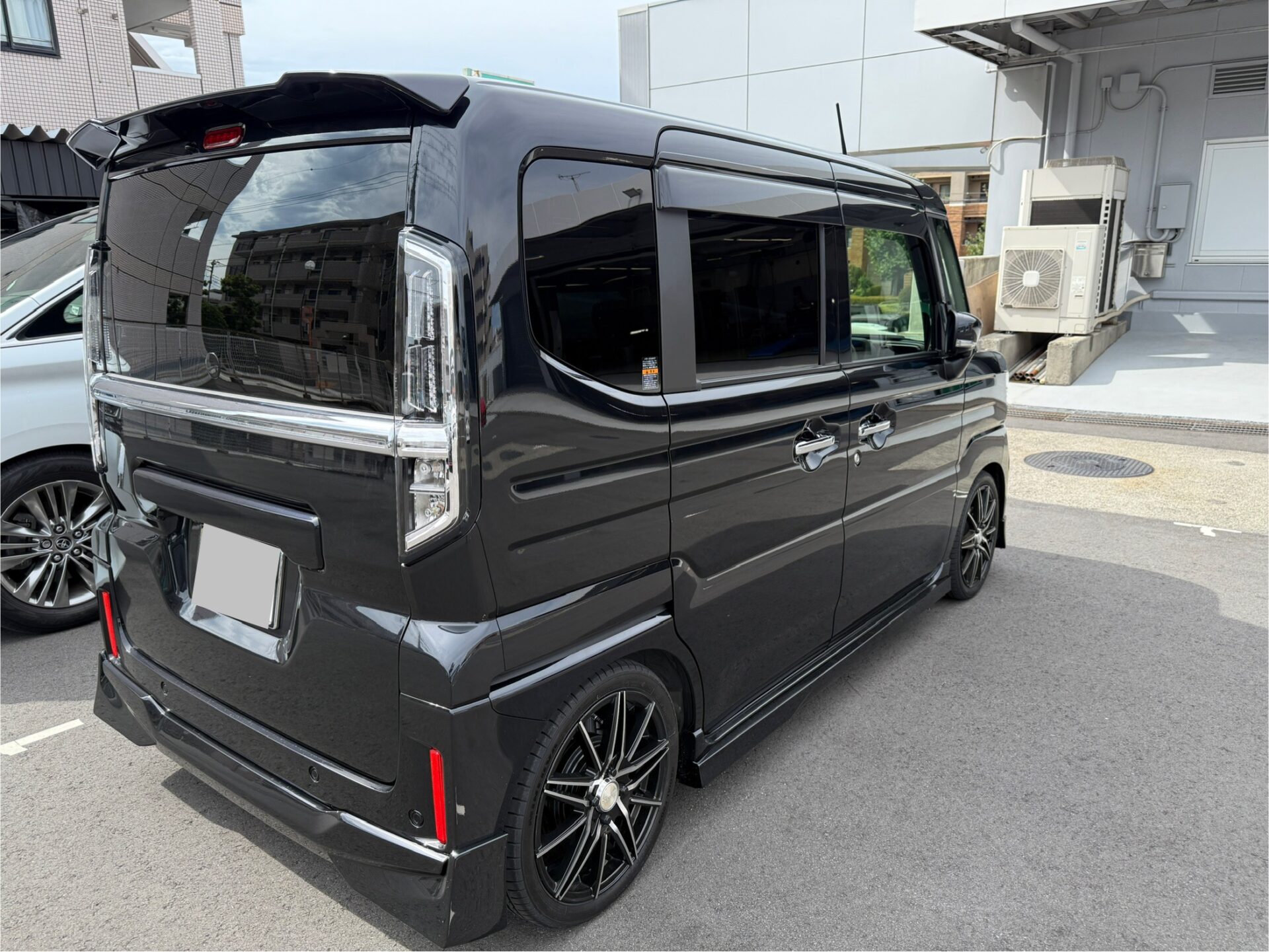 東京店、初！！スペーシアカスタム黒ボディコンプリート！ ｜ KUHL(クール)