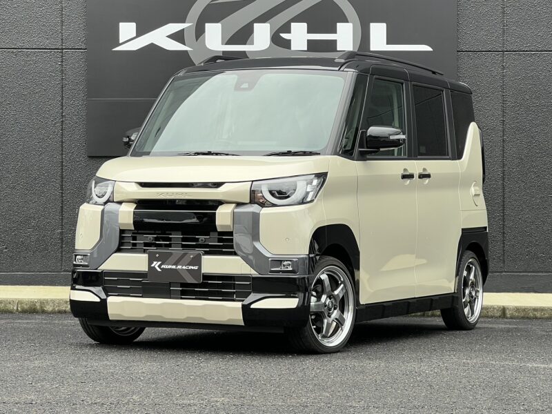 三菱デリカミニをエアロパーツとホイールでおしゃれにカスタム！即納車