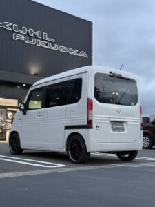 ホンダ N-VAN 軽自動車 アルミホイール カスタム ダウンサス ワーク ワークホイール
