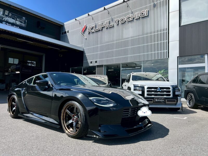 黒のみ 納車ブログ】RZ34 フェアレディZ 30mmワイドモデルをご納車致しました