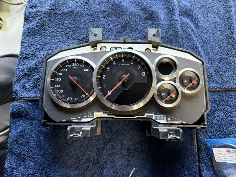 R35前期の不具合あるある直します】日産R35GT-RのメーターLED打ち替え