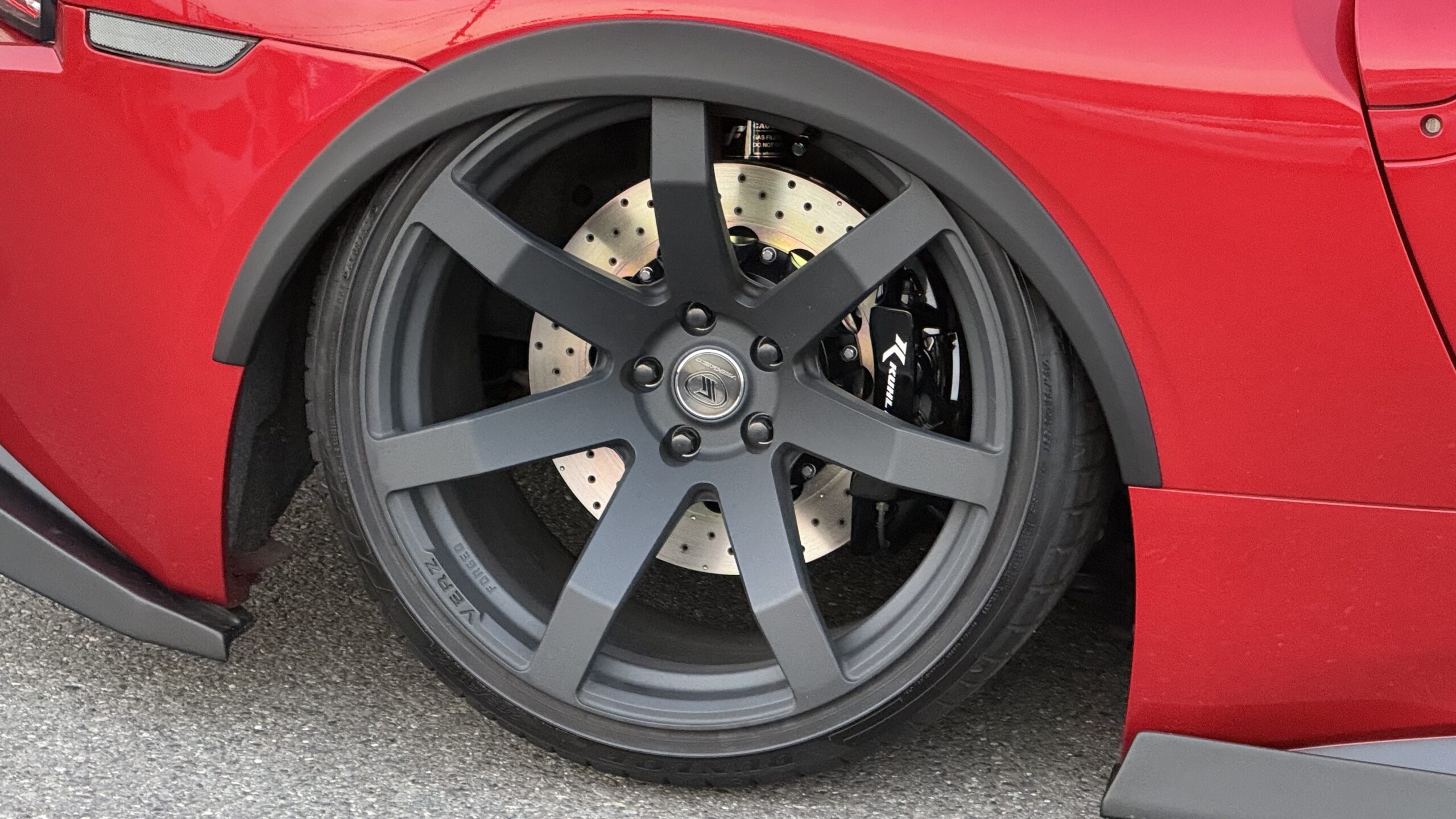 RZ34 フェアレディZ】KUHL RACINGキャリパー装着レビュー｜制動力