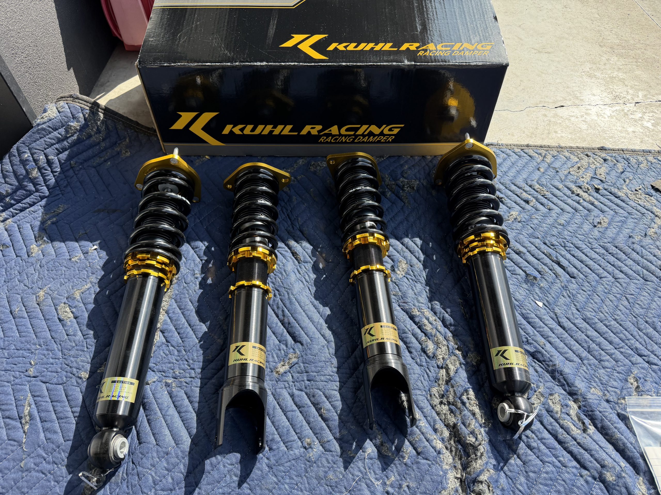 KUHLオリジナル車高調 KUHL RACING DAMPER フェアレディZ　RZ34 ローダウン　