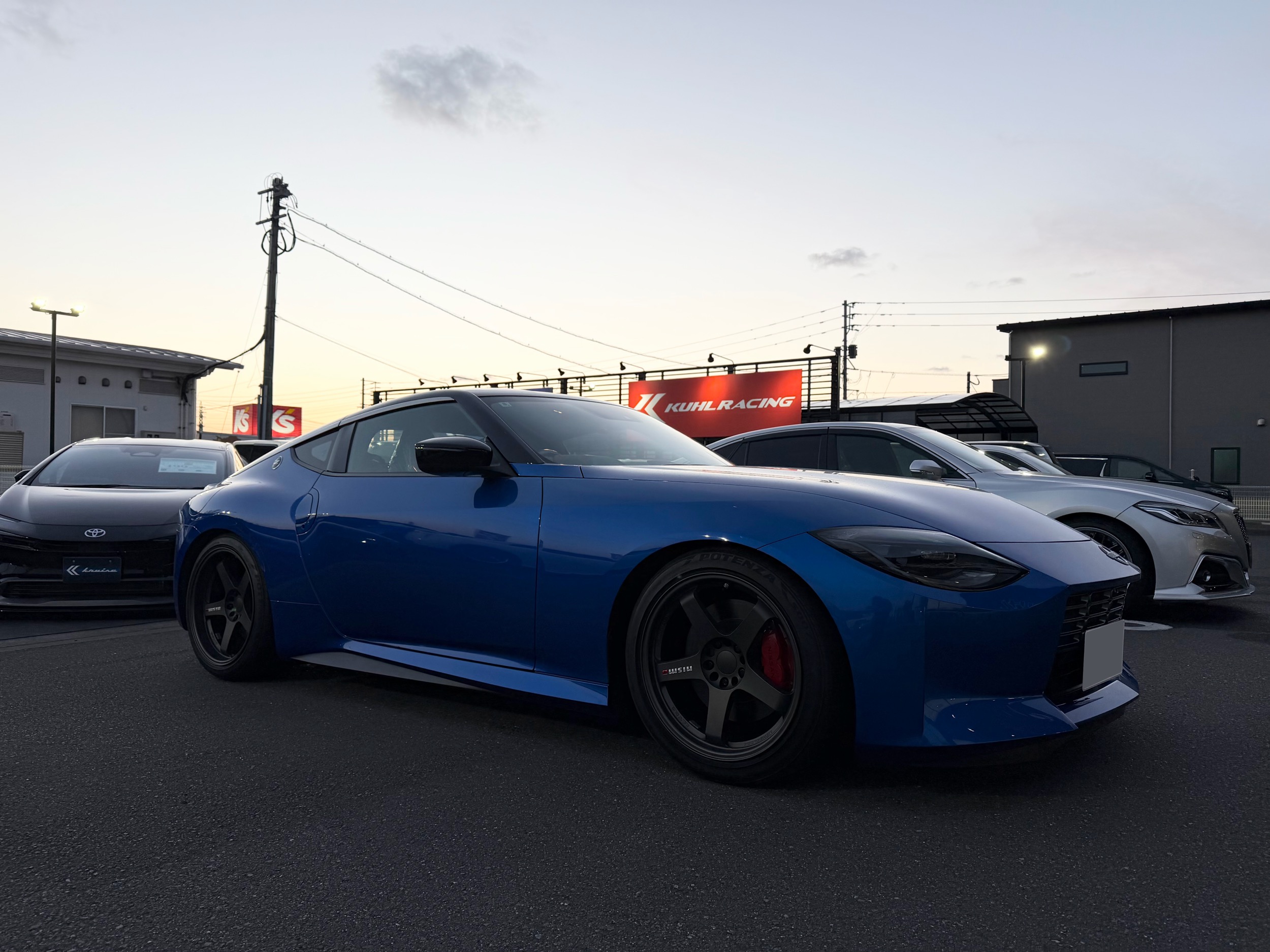 KUHLオリジナル車高調 KUHL RACING DAMPER フェアレディZ　RZ34 ローダウン