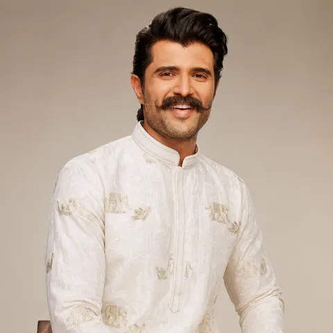 Creamy Elegance Kurta Pajama