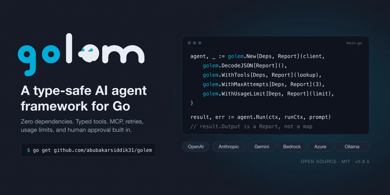 Golem preview