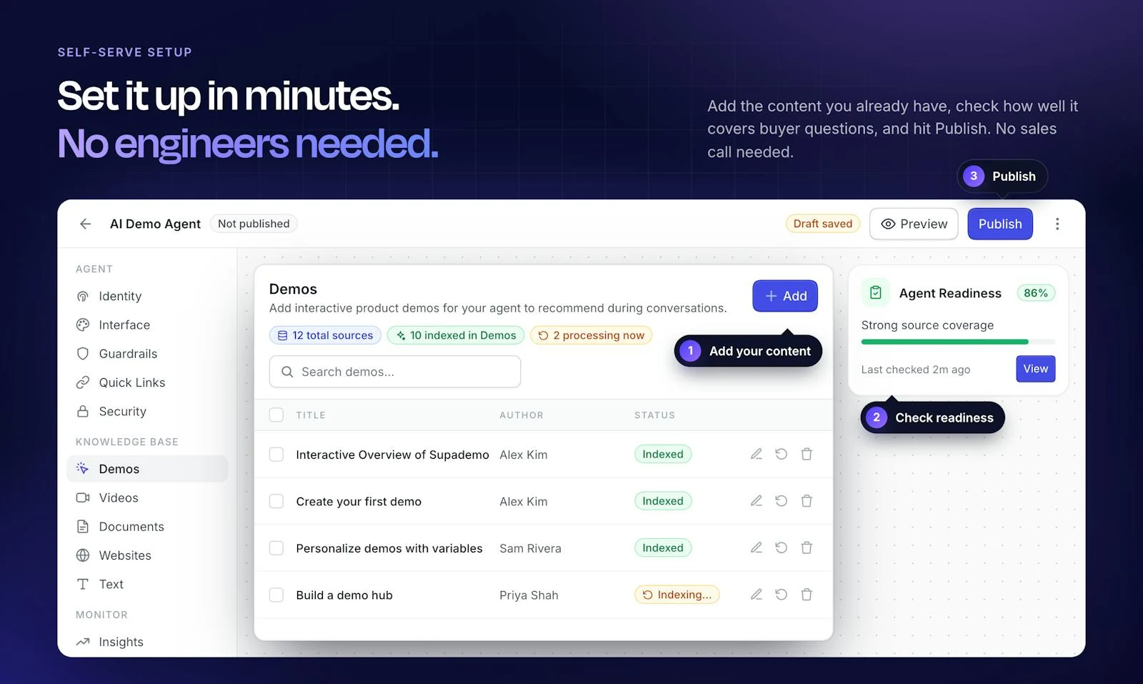 Supademo AI Demo Agent screenshot 3