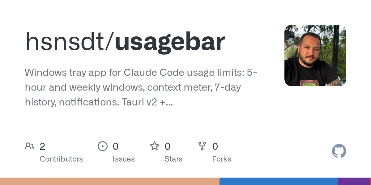 UsageTray preview