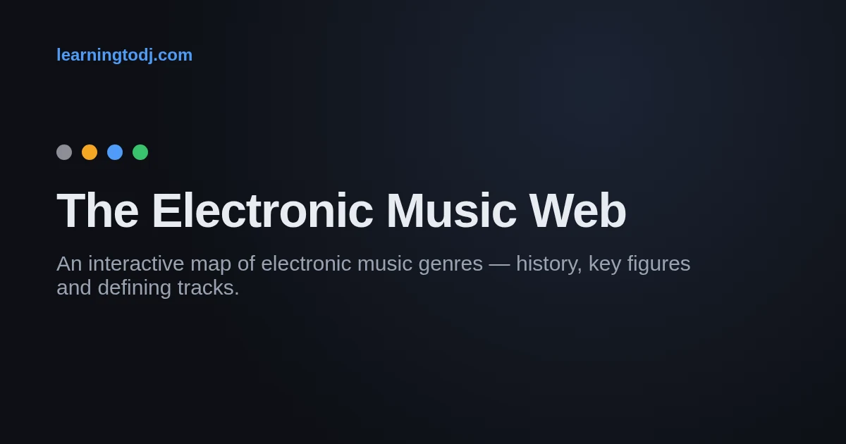 The Electronic Music Web preview