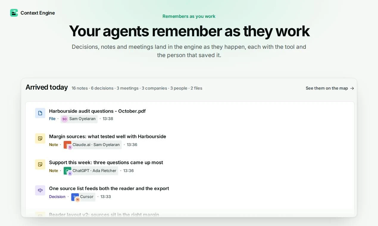 Context Engine screenshot 3