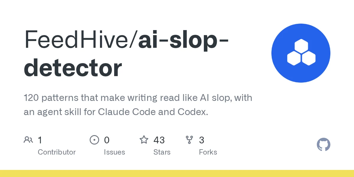 AI Slop Detector preview