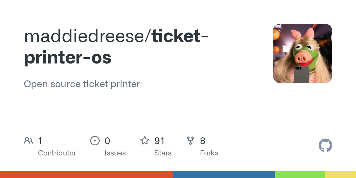 Ticket Printer OS preview
