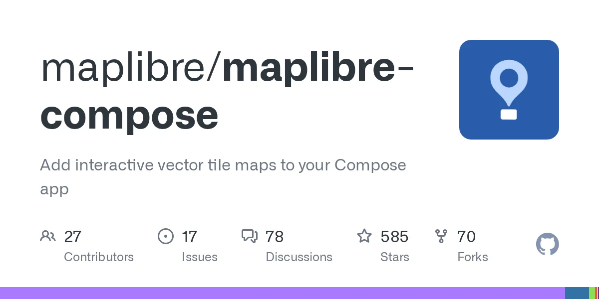 MapLibre Compose preview