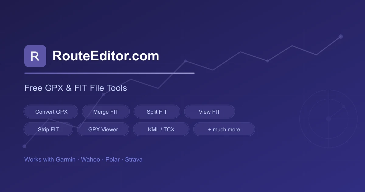 RouteEditor.com preview