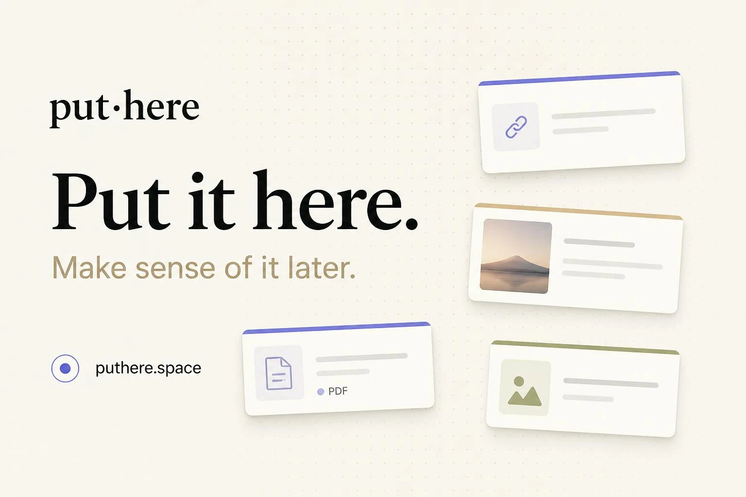 put·here screenshot 1