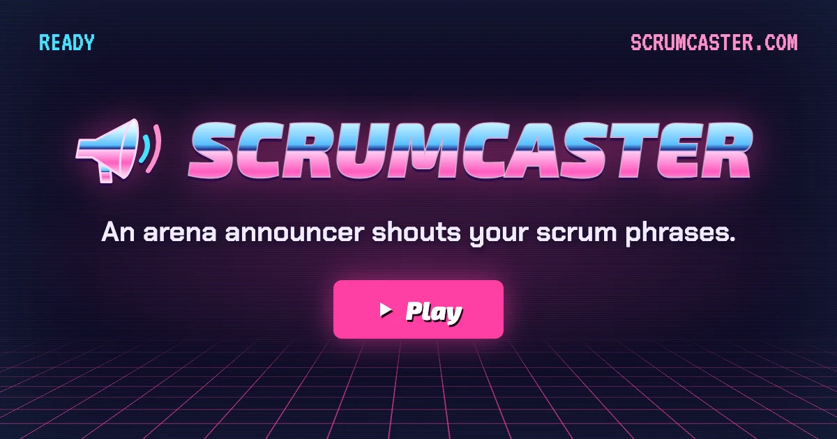 Scrumcaster preview