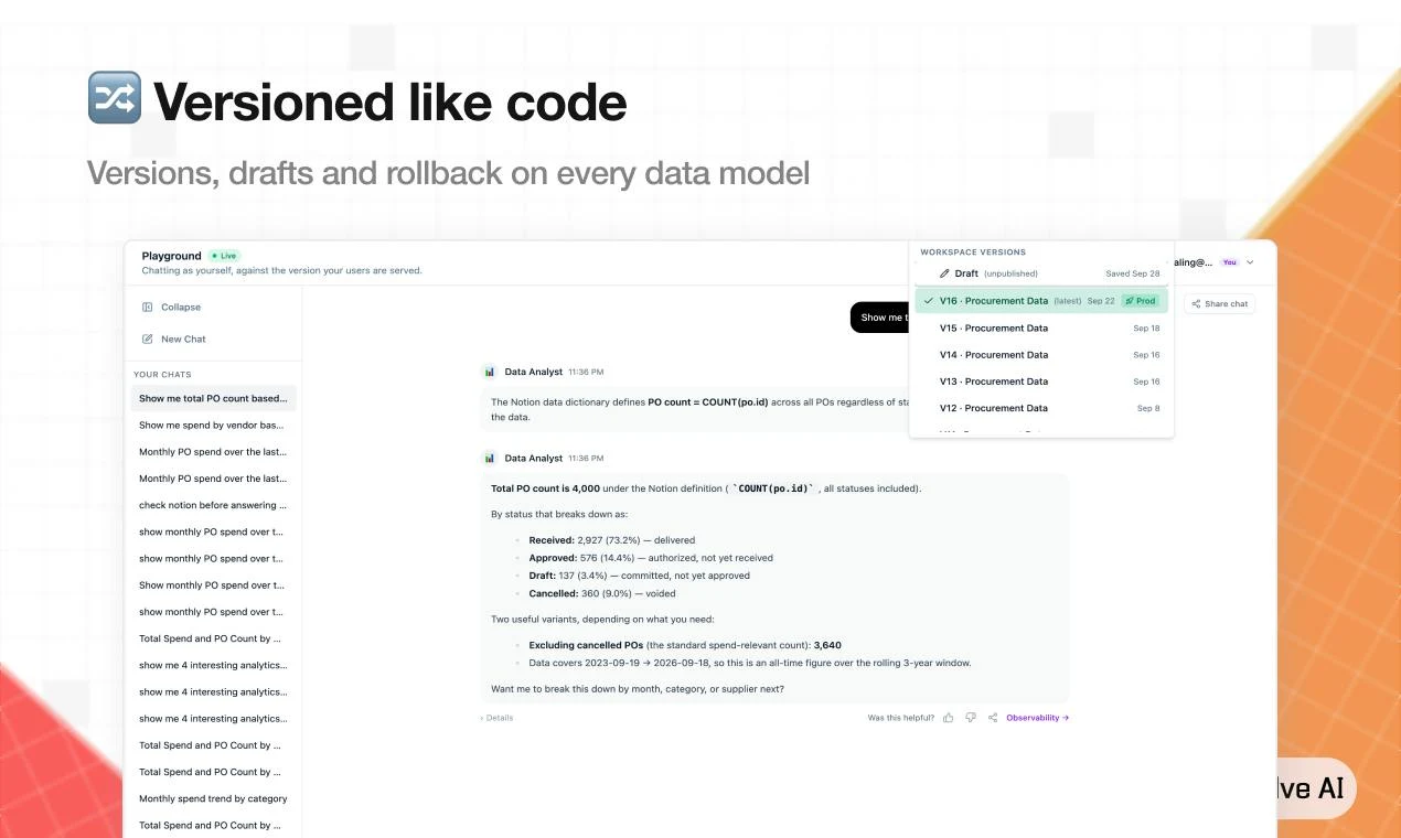 Upsolve Data Models screenshot 2