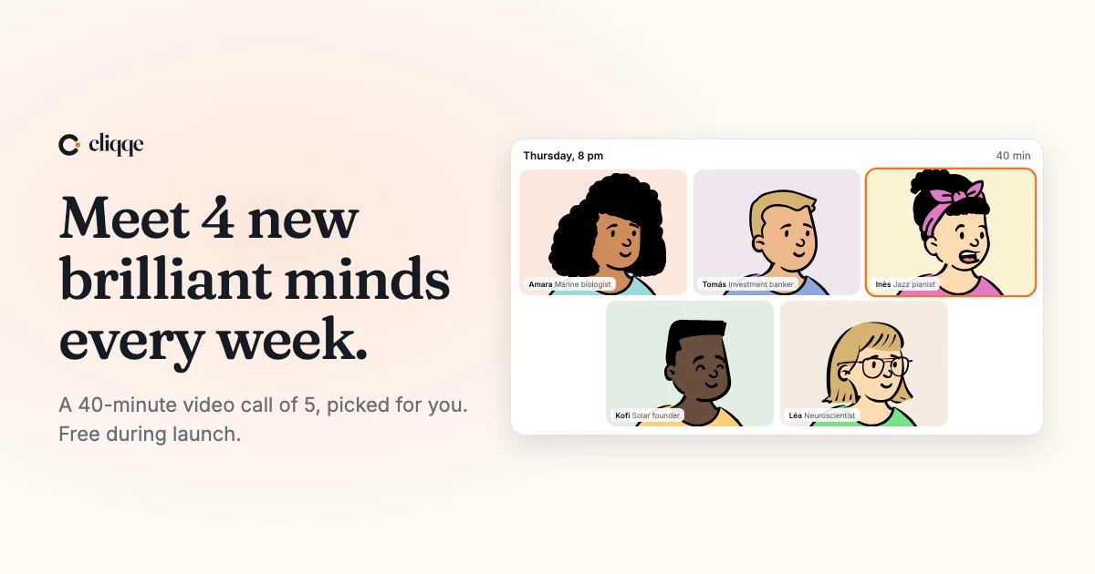 Cliqqe preview